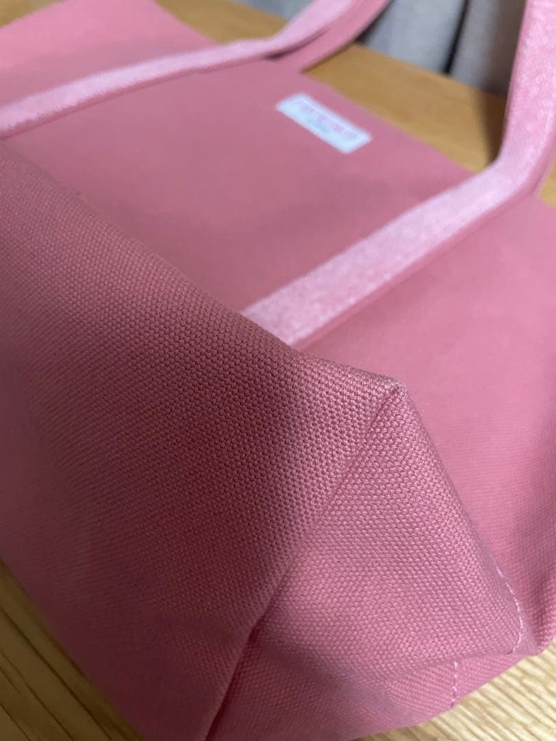 フェイラー　FEILER オールドテディワッペントートバッグ　Lサイズ ピンク