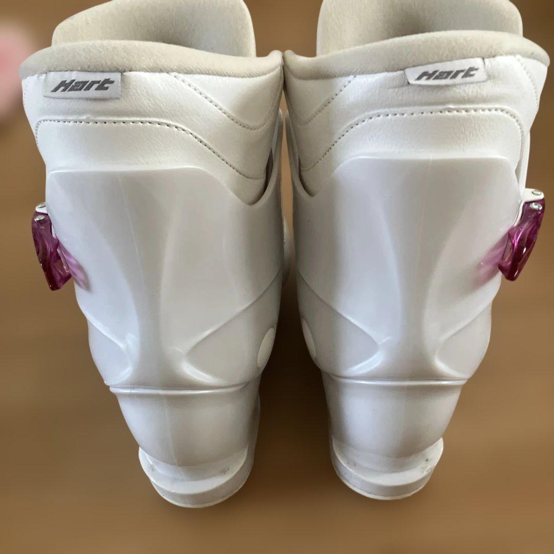 ジュニア　　Hart スキー 一式　セット　127センチ　ブーツ23cm 女子