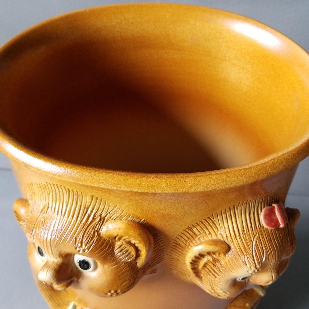 信楽焼 傘立て 夫婦狸 高さ４６cm