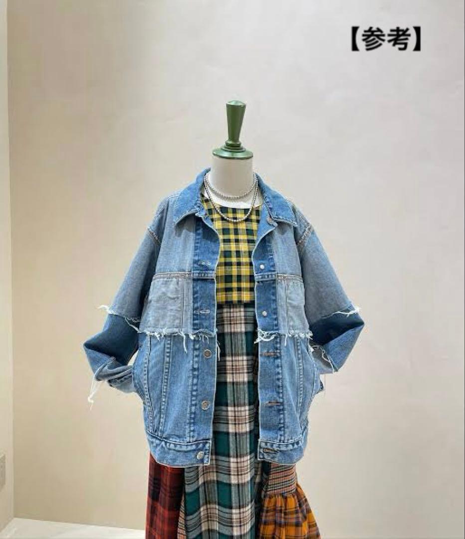 【完売品】Freada Vintage リバーシブルリメイクデニムジャケット
