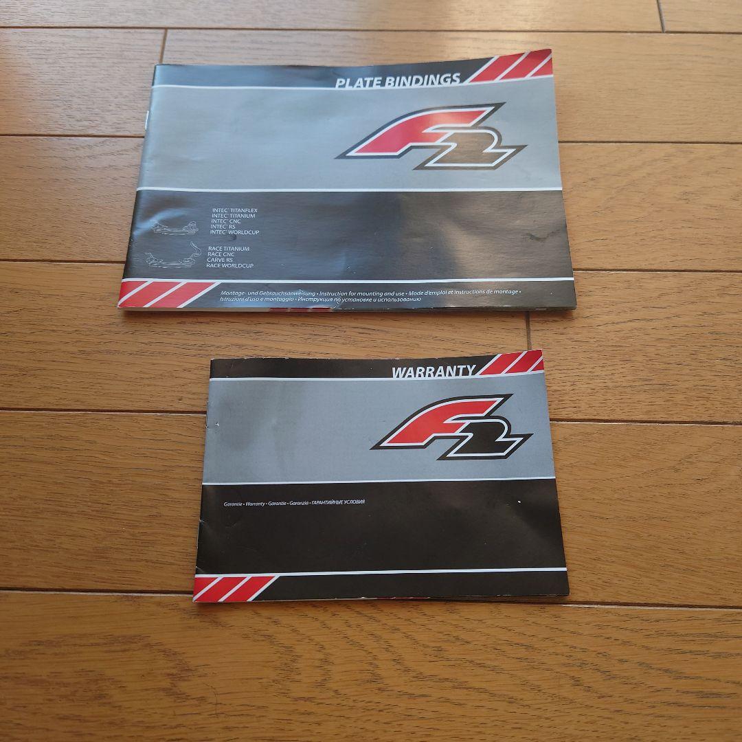 F2 ビンディング　レースチタニウム　 RACE TITANIUM　sizeL