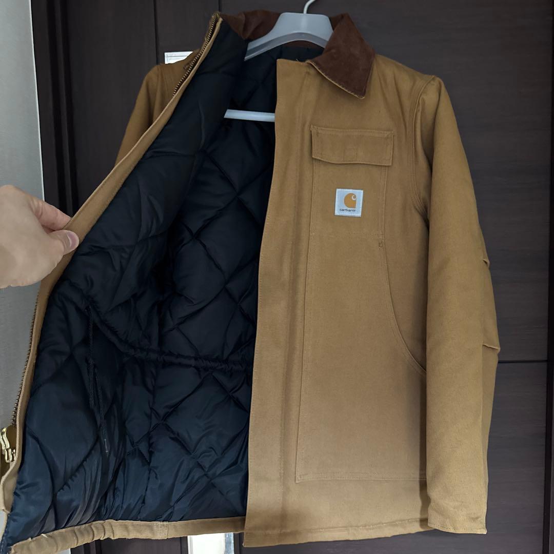 試着のみ carhartt カーハート トラディショナルコート 36 ブラウン