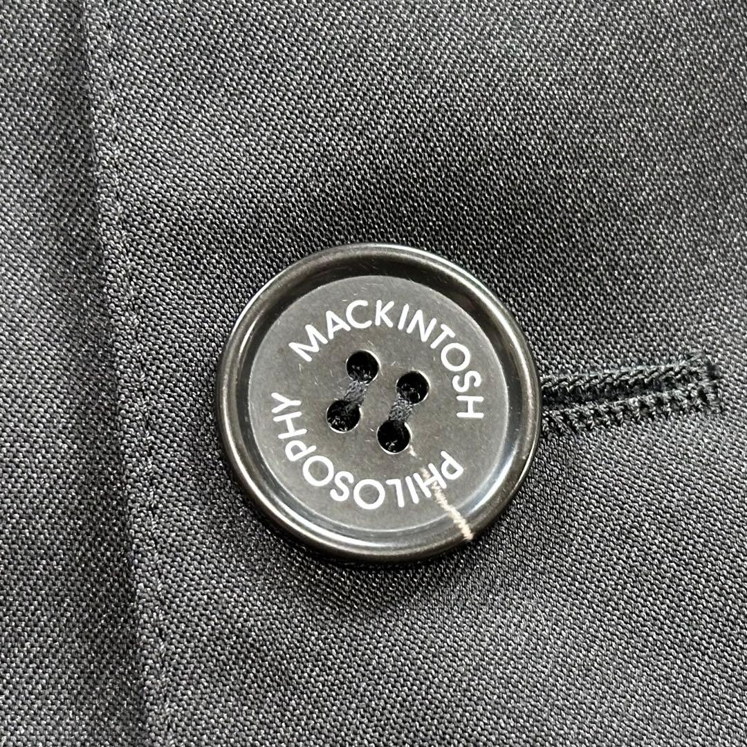 【未使用】マッキントッシュフィロソフィー トロッターコート ハントリー 黒 40