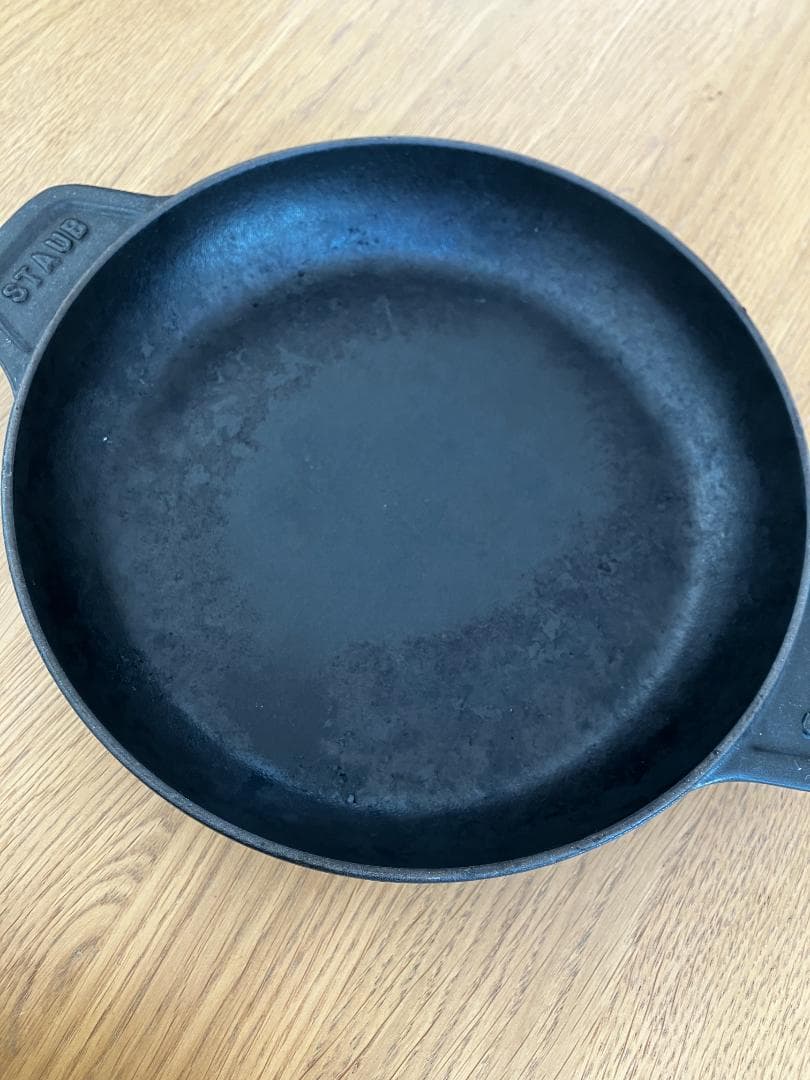 STAUB ストウブ ラウンド ホットプレート 鋳物 20cm 黒