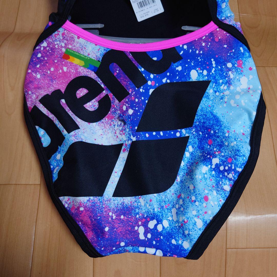 Ｏサイズ 新品未使用 arena 宇宙柄 ワンピース水着 レディース