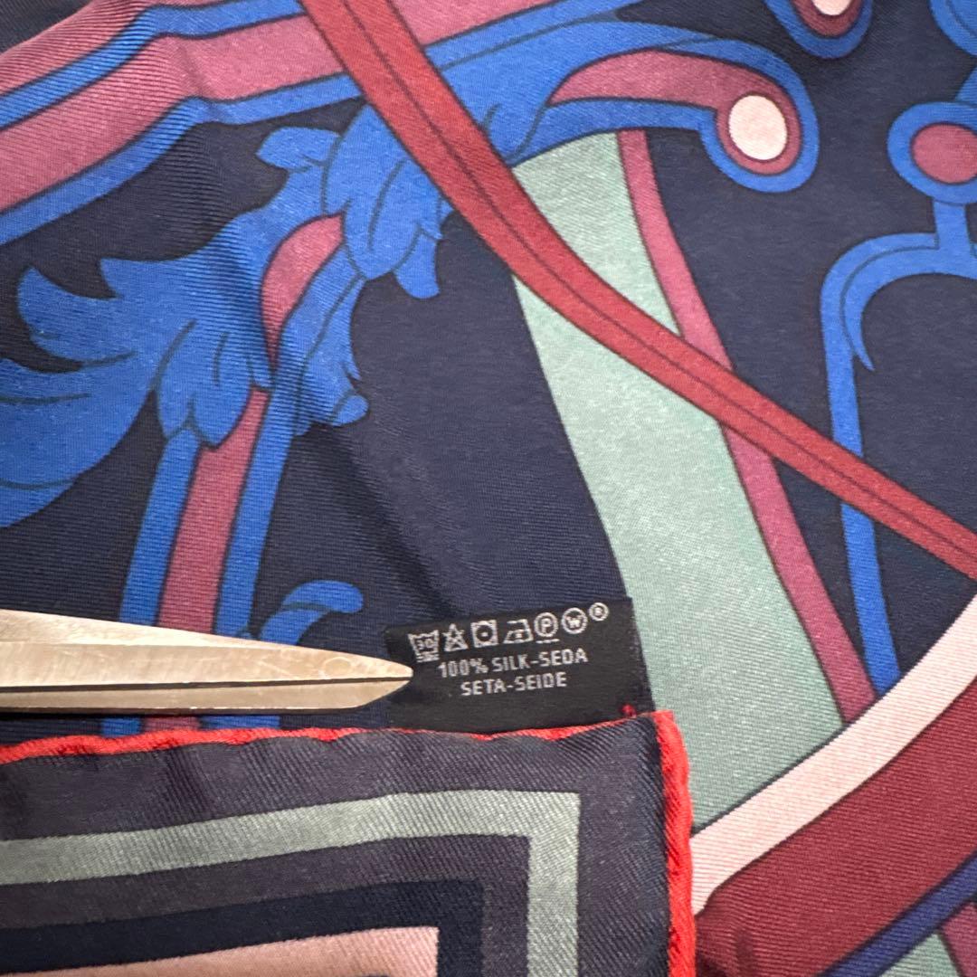 HERMES シルクスカーフ カレ90 ジョージワシントンの馬車