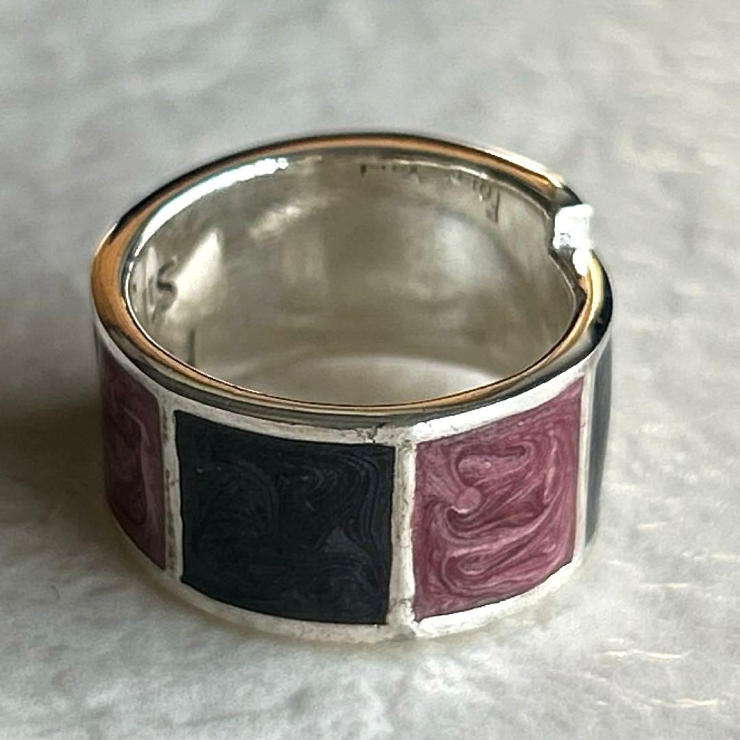 希少ヴィンテージ Farm Yard / Silver925 エナメルリング