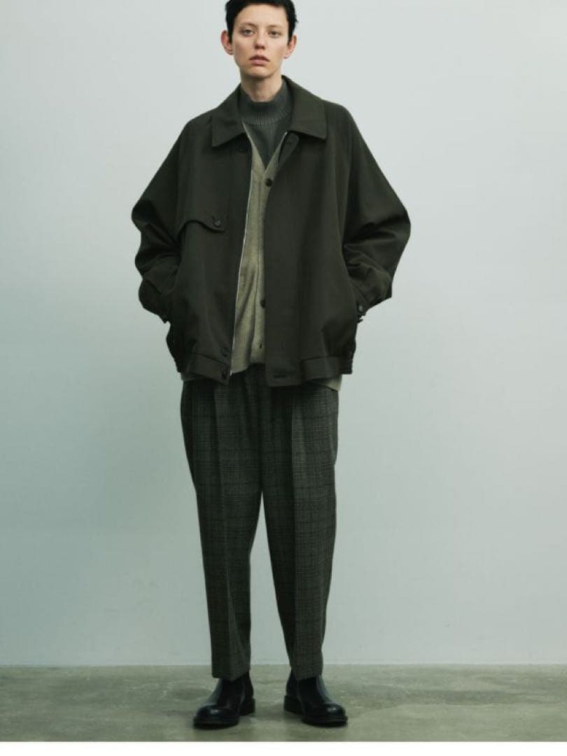 ぺ*様 stein OVERSIZED HARRINGTON ZIP JACKE