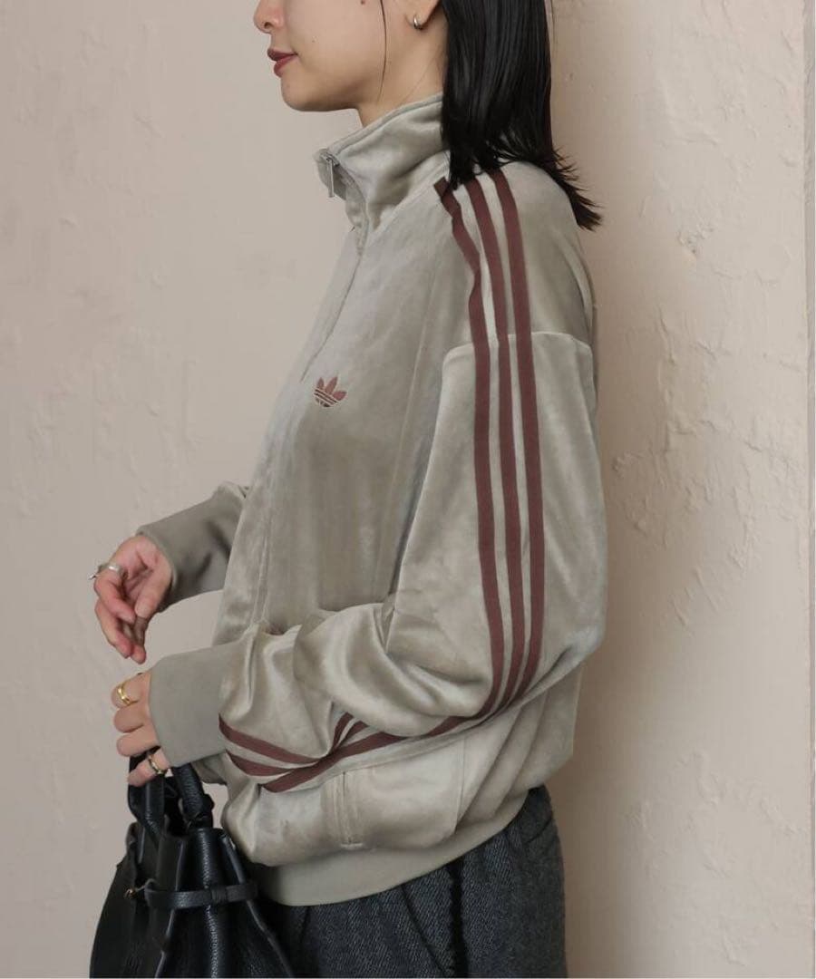 adidas JOURNAL STANDARD ベロア トラックジャケット XS