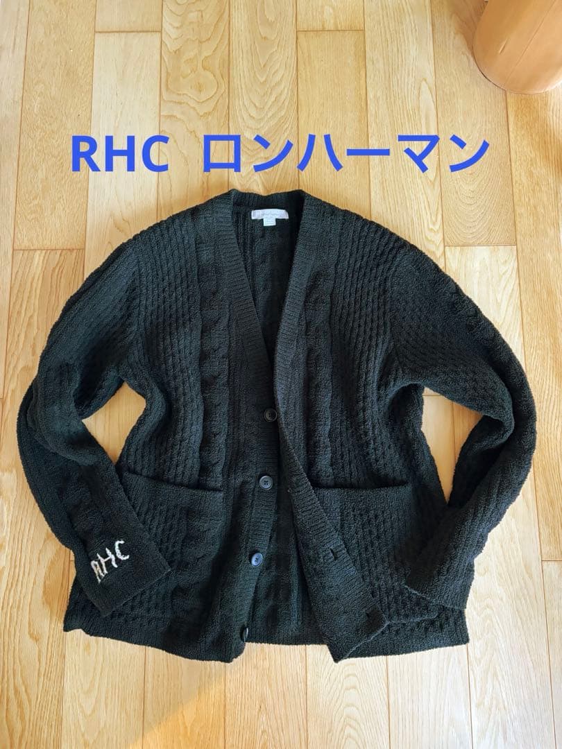 ベアフットドリームス RHC ロンハーマン 別注 カーディガン ブラック М
