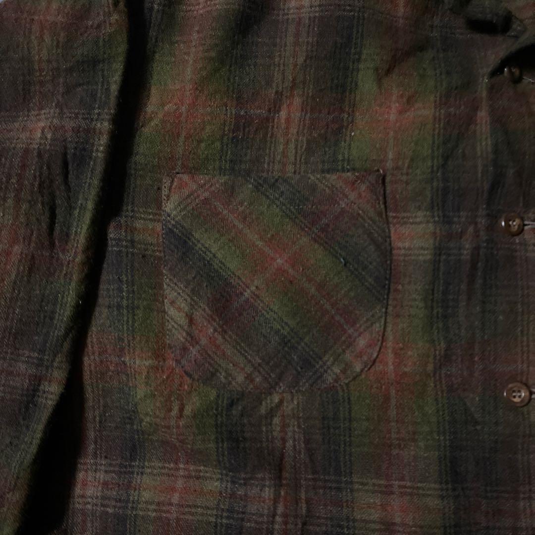 ハ*ー様 ビンテージ60s BEMIDJI WOOLEN MILLS チェックウ