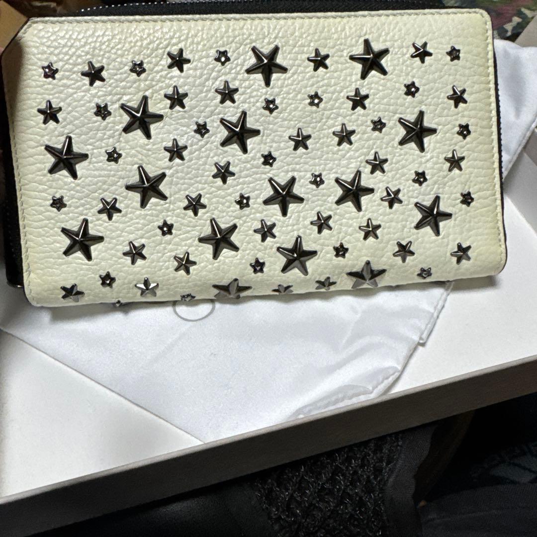 最終値下　JIMMY CHOO 星型スタッズ 長財布