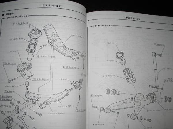 絶版品★KS3/4 KV3/4・サンバー660整備解説書 1991年9月