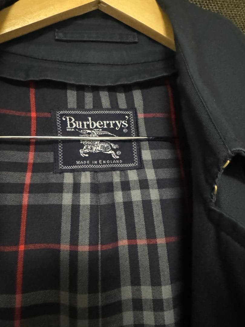 Burberrys ネイビー ダブル　トレンチコート