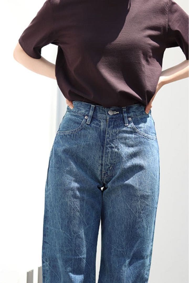 パンツ 23SS SELVEDGE FADED LIGHT DENIM PANTS 0
