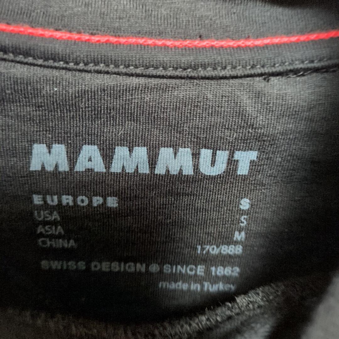 お*り様 MAMMUT ブラック フード付きパーカー S
