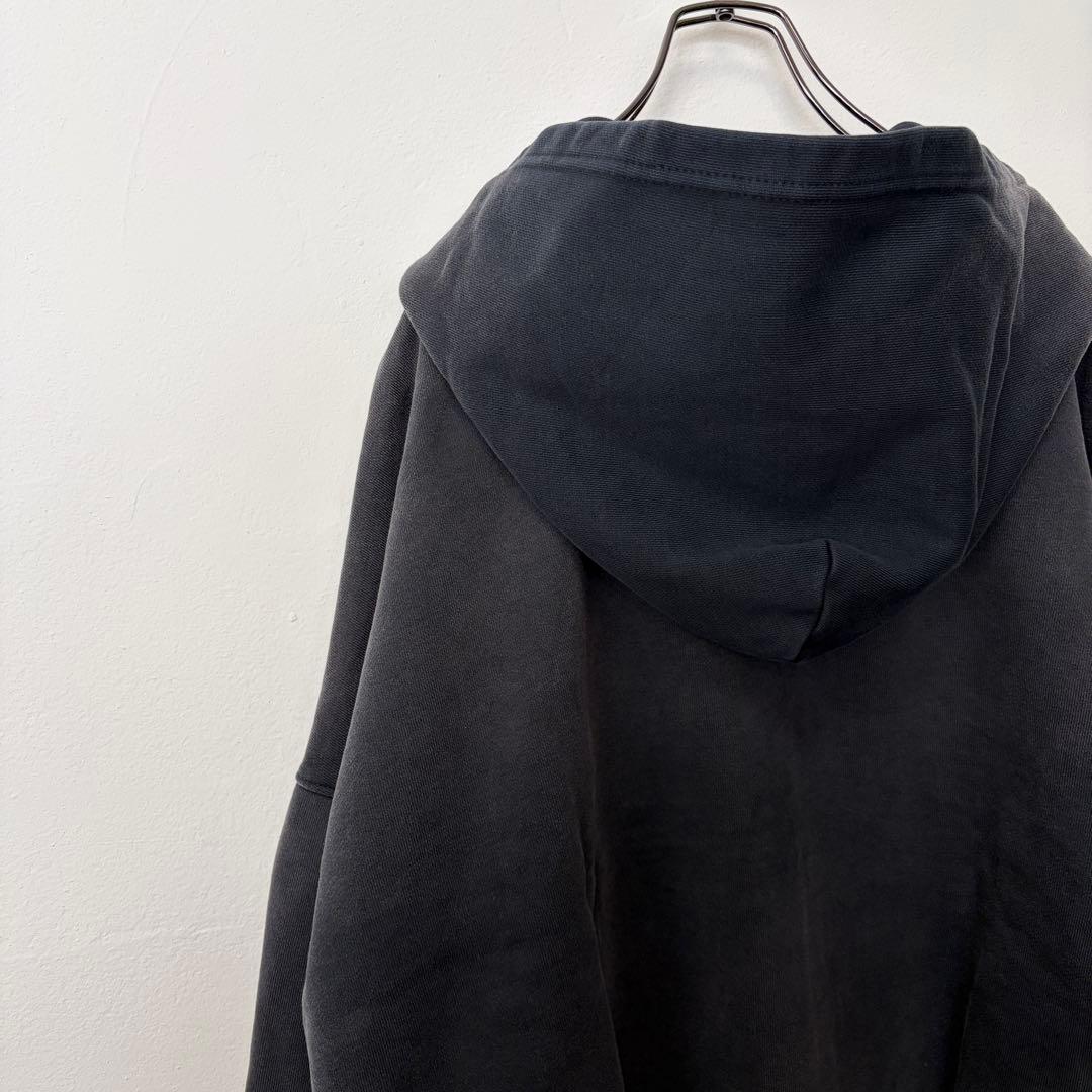 トップス MOOJI MOOJI US Oversize Zip Up Hoodie L