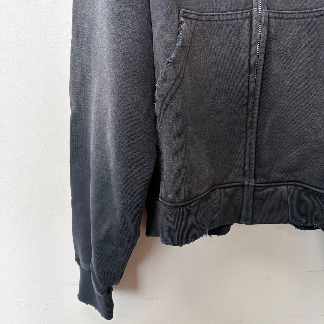 トップス MOOJI MOOJI US Oversize Zip Up Hoodie L