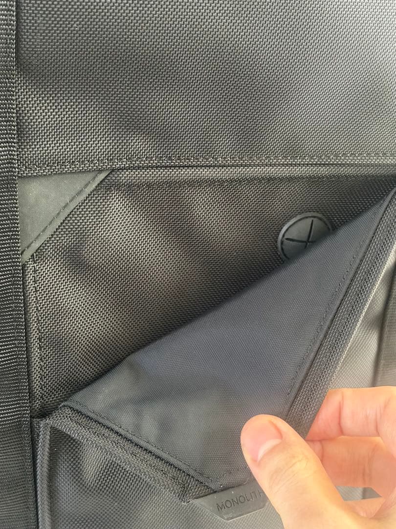 MONOLITH モノリス　TOTE OFFICE M ブラック