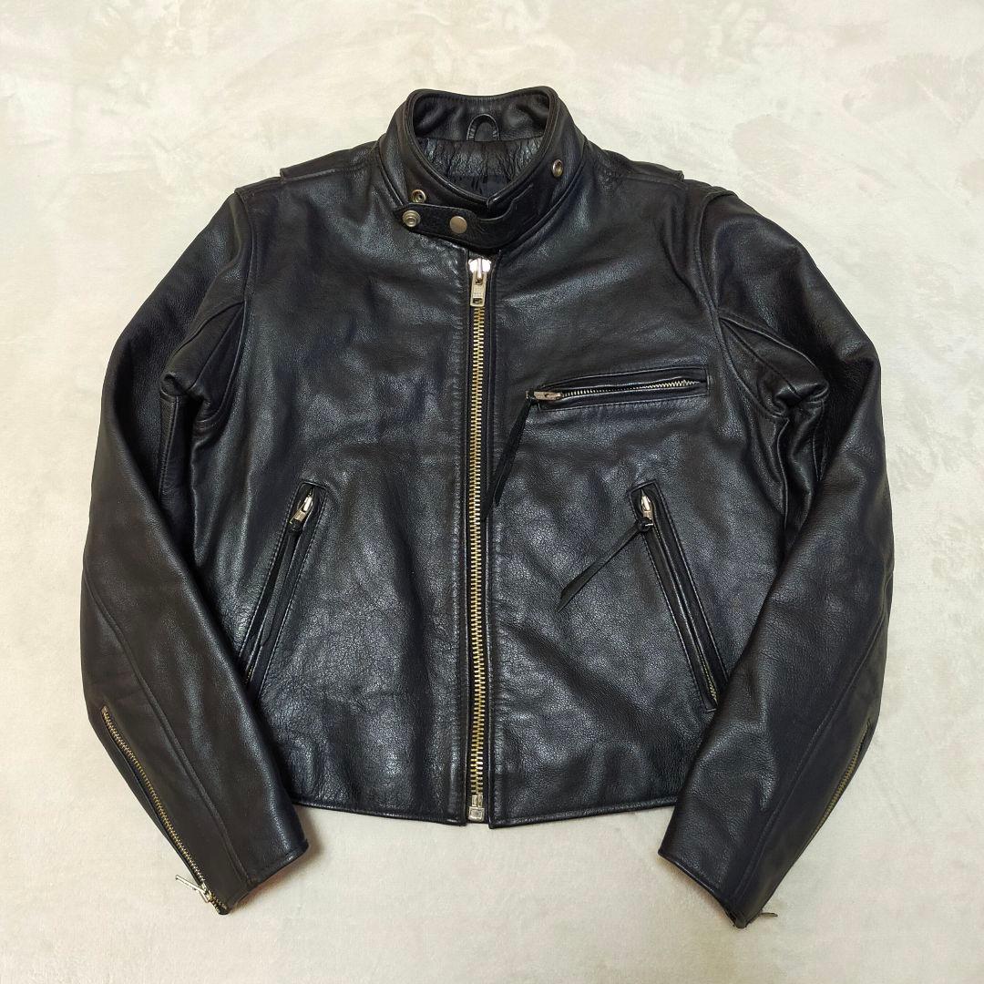 ULCOLOW　牛革　シングルライダースジャケット　38サイズ