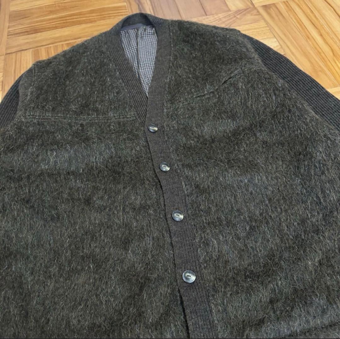 50s 60s モヘアカーディガン 50 ブラウンHimalaya Loden