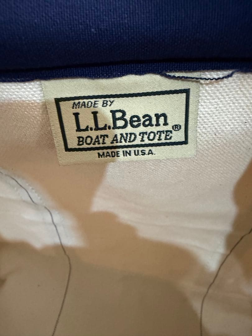 エルエルビーン ジップトップ BOAT AND TOTE ラージ美品　USA製