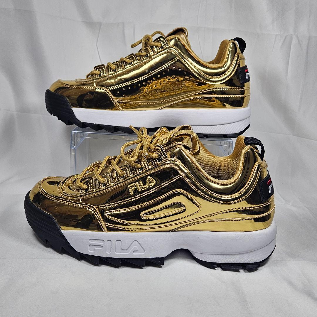 【新品】FILA ディスラプター 2 ゴールドラッシュ スニーカー