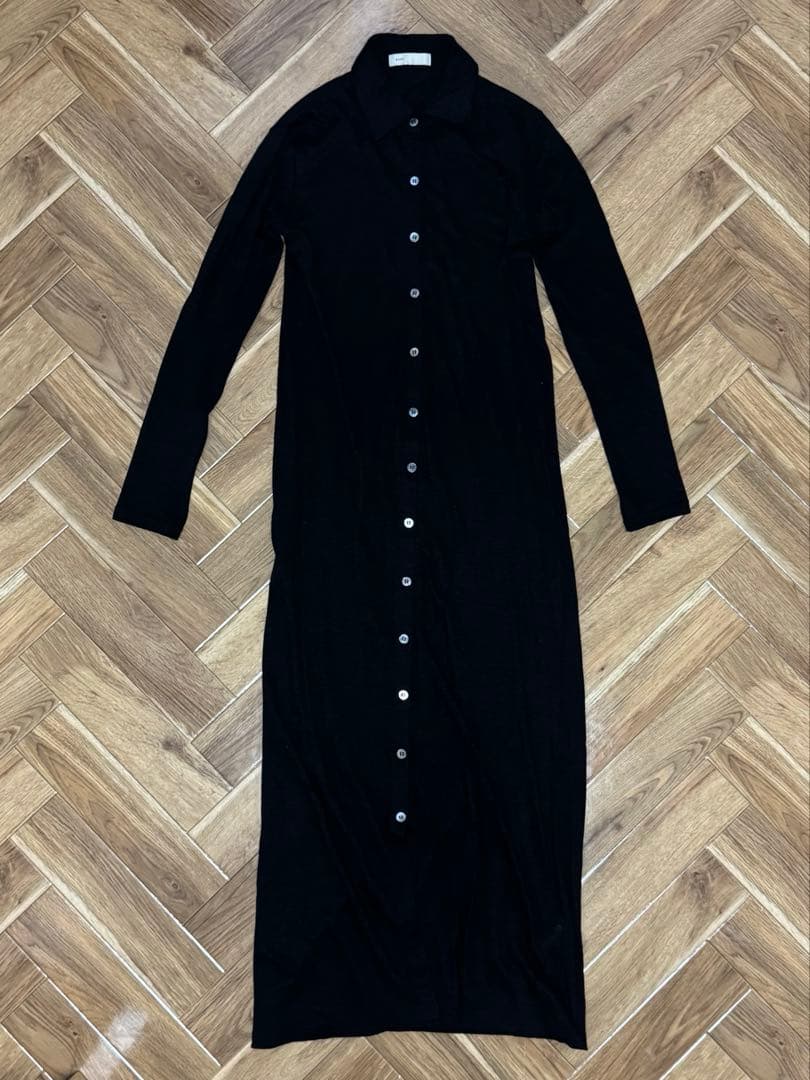 最終価格 美品 ENOF linen long cardigan ワンピース