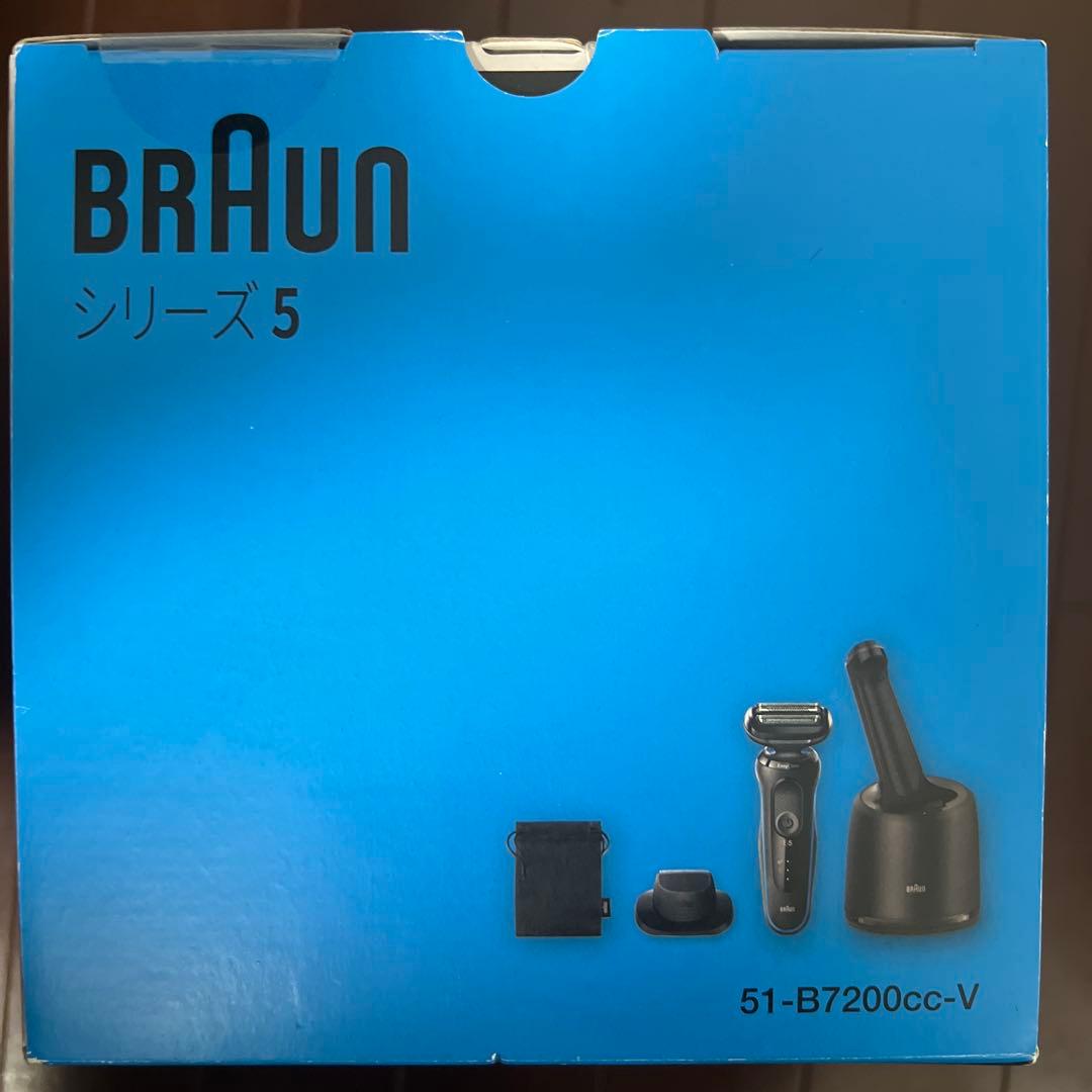 BRAUN シェーバー 51-B7200cc-V ブラック
