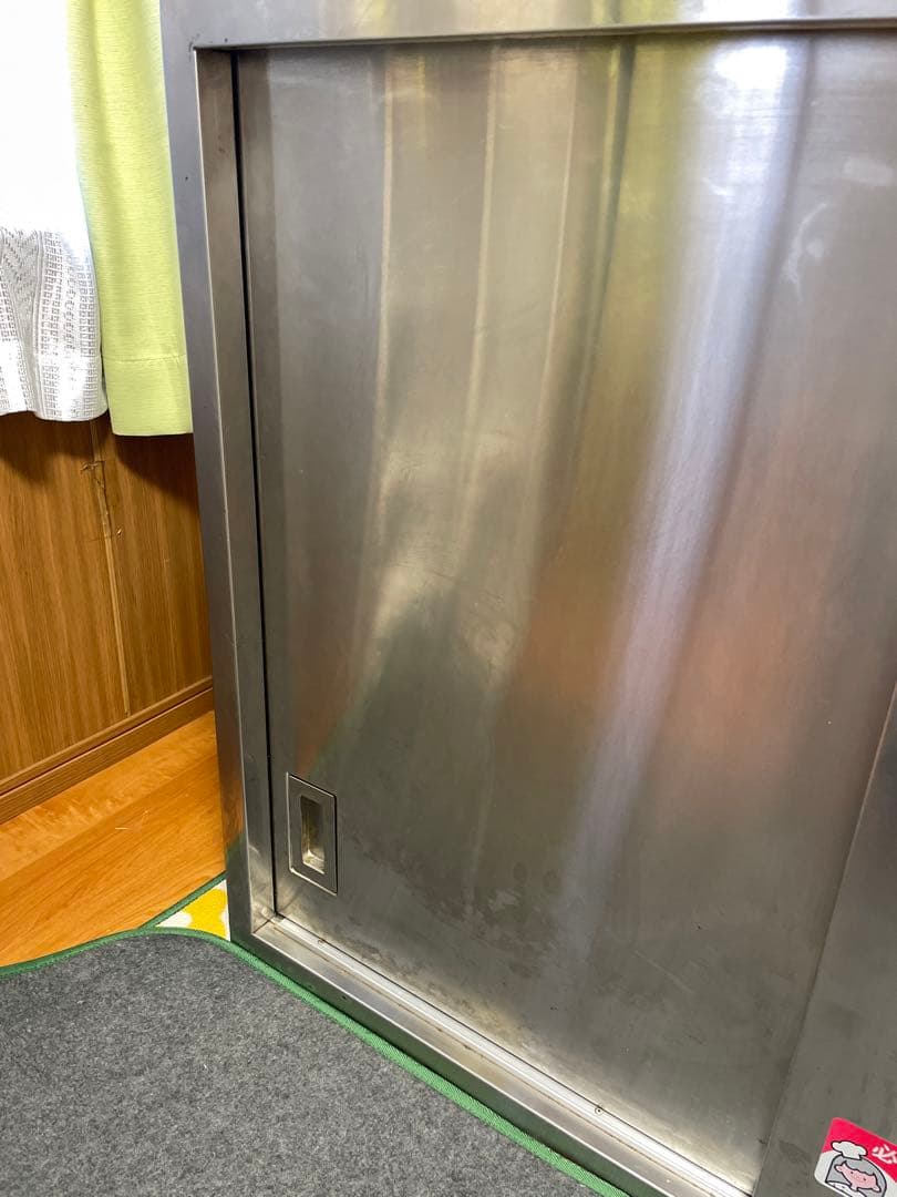 タニコー　ステンレス スライド式大型収納