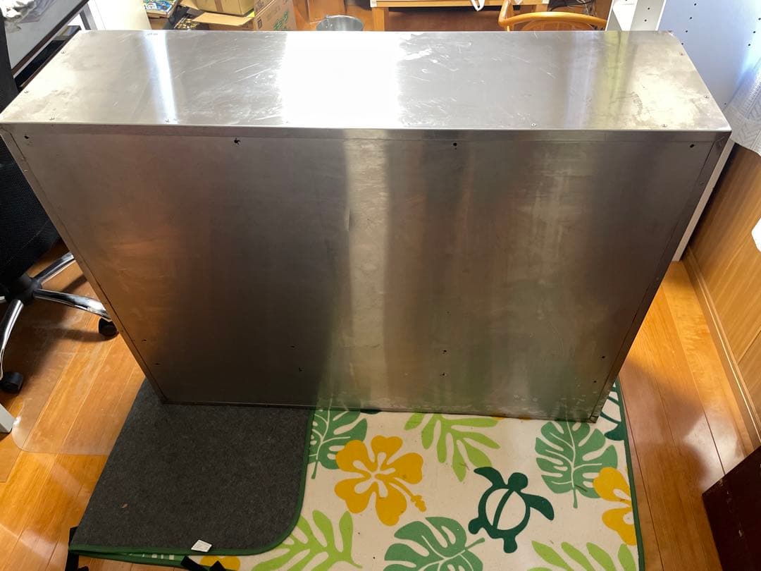 タニコー　ステンレス スライド式大型収納