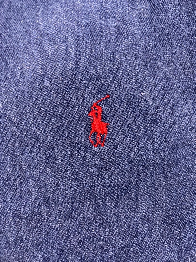 POLO COUNTRY デニムシャツ　ポニー刺繍　M