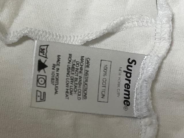 本物コムデギャルソン × シュプリーム ボックスロゴ SUPREME BOXロゴ