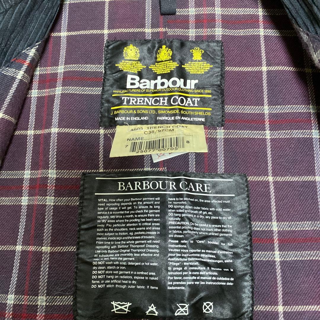￼ Barbour ワックスコットン　 トレンチコート　期間限定値引き中！