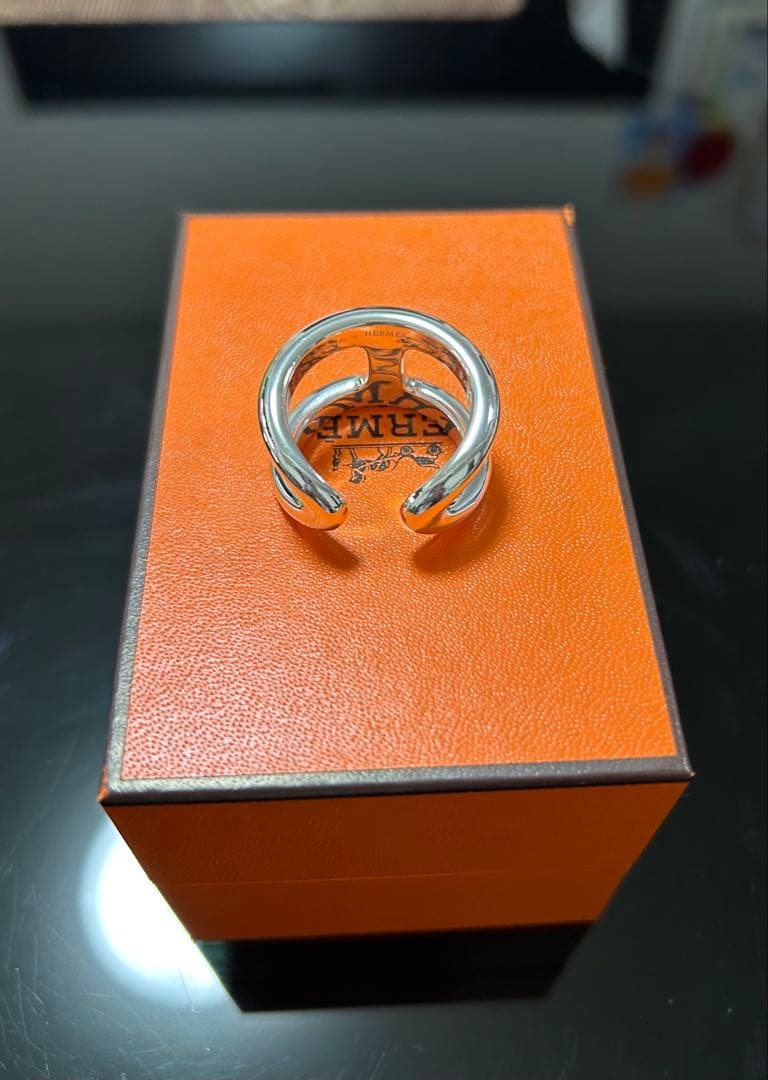 ※シャック【新品未使用】エルメス　HERMES GM63 オスモズリング