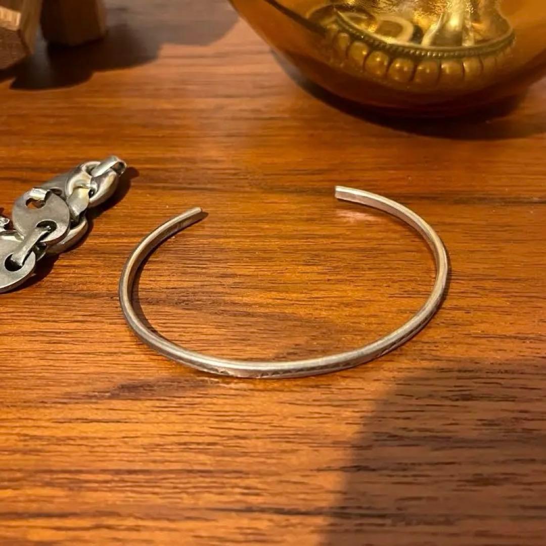 アクセサリー vintage Navajo silver bangle
