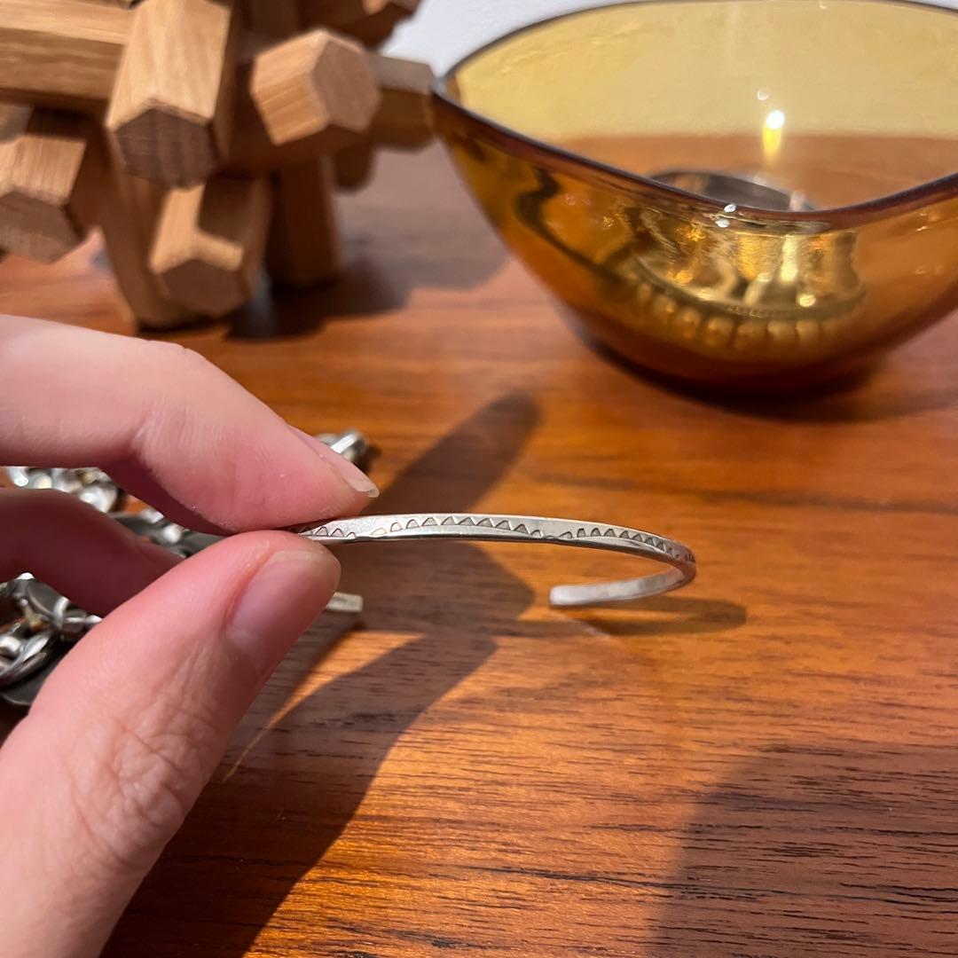 アクセサリー vintage Navajo silver bangle