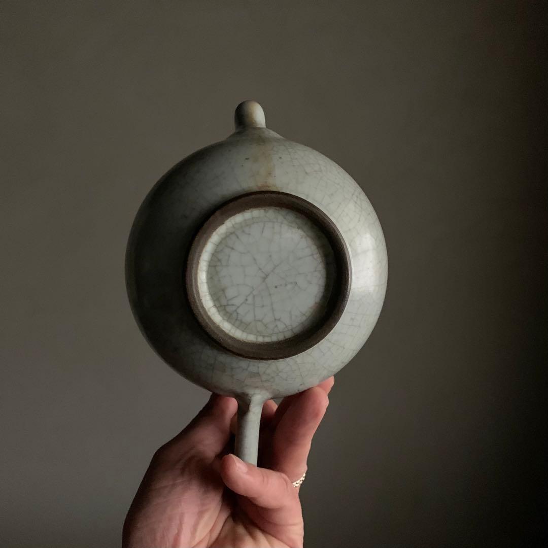 失透釉 後手 急須 古美術 古道具 アンティーク