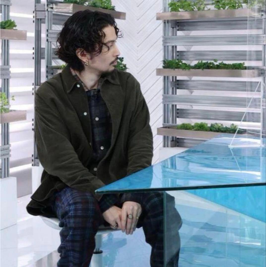 【美品】常田大希着 N. HOOLYWOOD コーデュロイビッグシャツジャケット