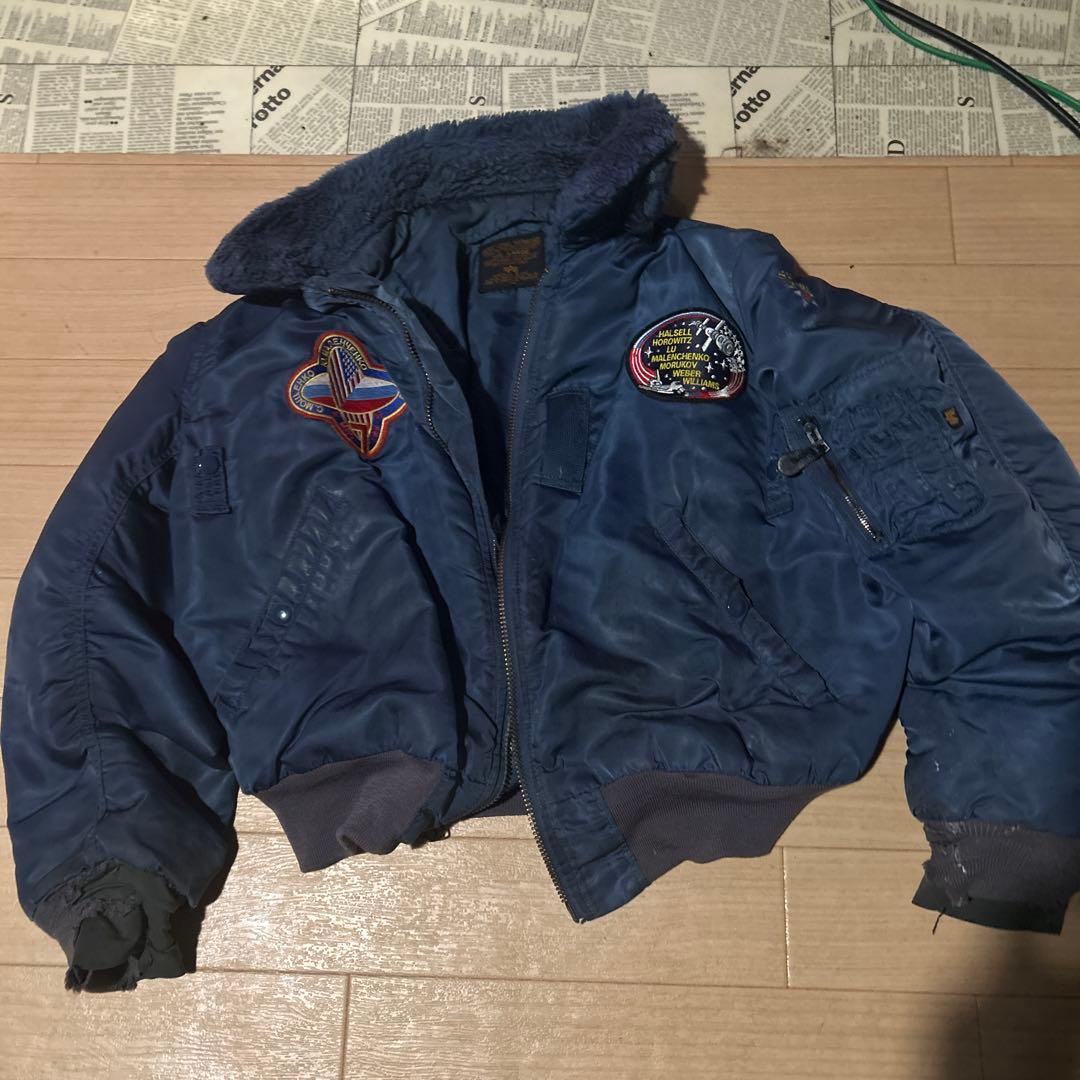 り*ゅ様 Alpha Industries B15フライトジャケット Lサイズ