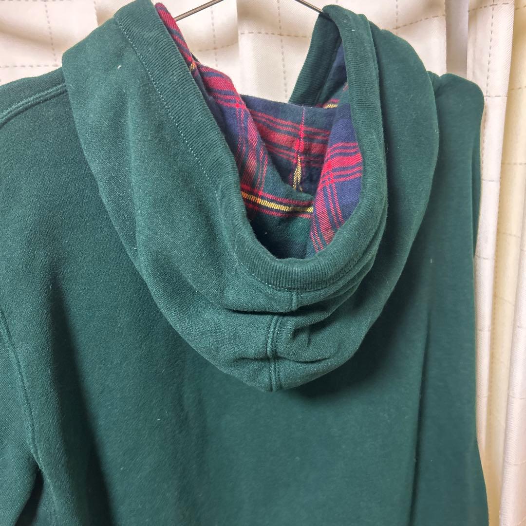 Polo Ralph Lauren ダブルジップパーカー　デカロゴ　古着　 L