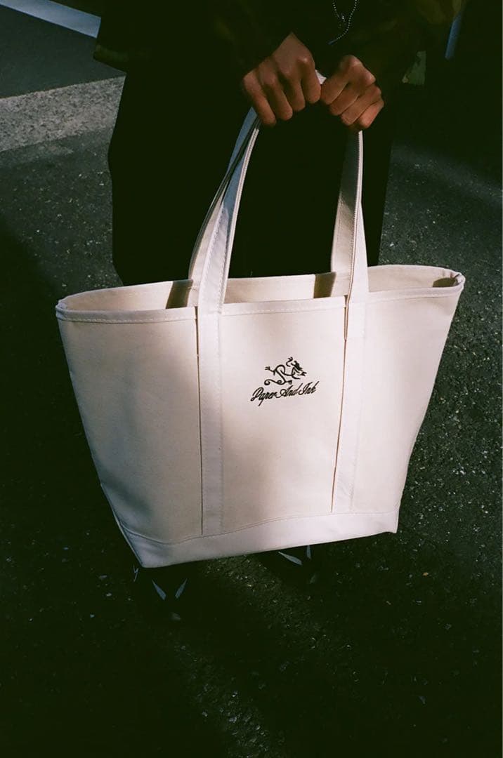 バッグ Paper & Ink Cotton Club Dragon Logo Tote