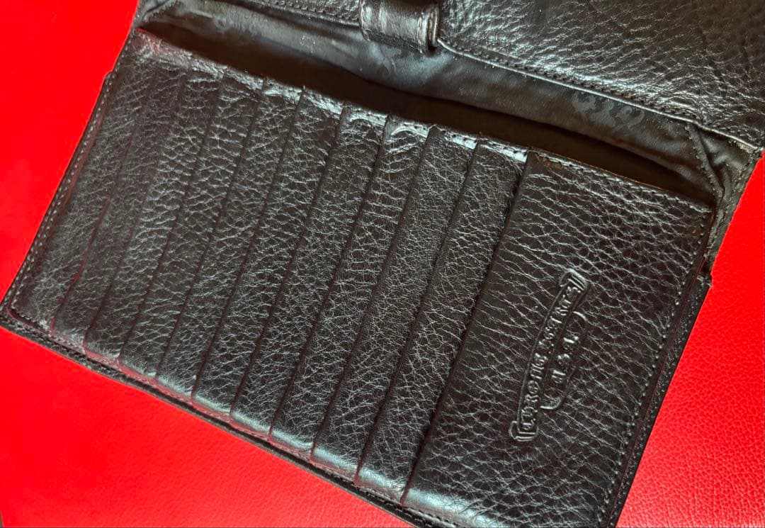 Jun 【インボイス原本】クロムハーツ wave wallet ウェーブ