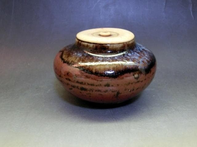 茶入■大海茶入れ こま塗り中棗 セット 独楽 古いお茶道具 時代物 骨董品■