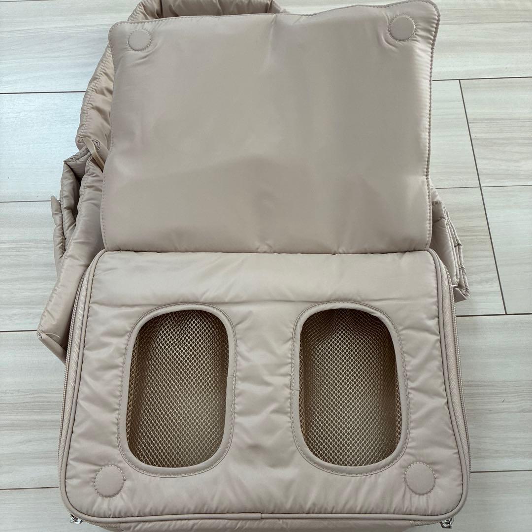 Calin マザーズバッグ ラテ