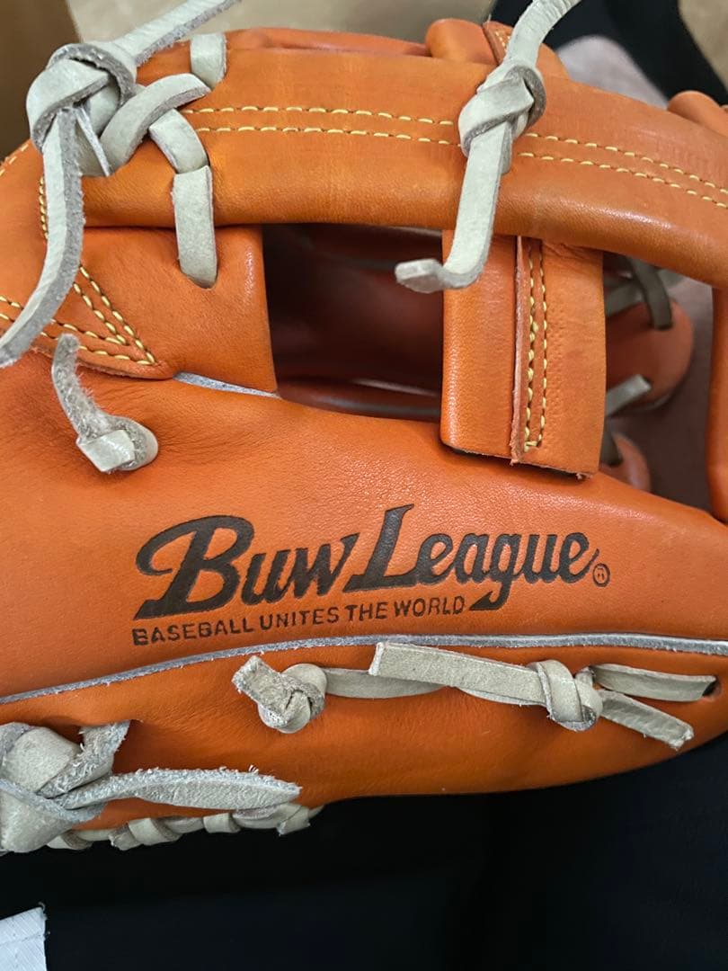 MIZUNO Buw League オールランド オレンジグローブ（軟式 一般）