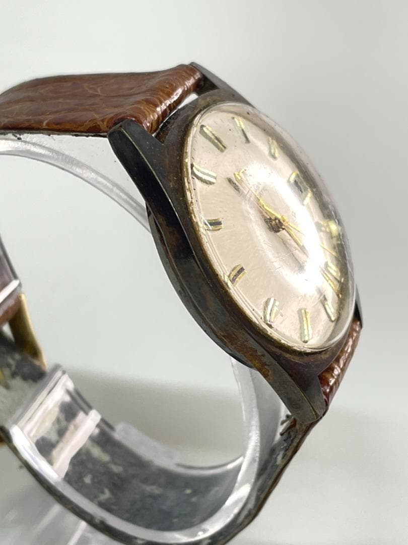 ◆OMEGA Geneve 自動巻き デイト表示 ゴールド 腕時計　08231