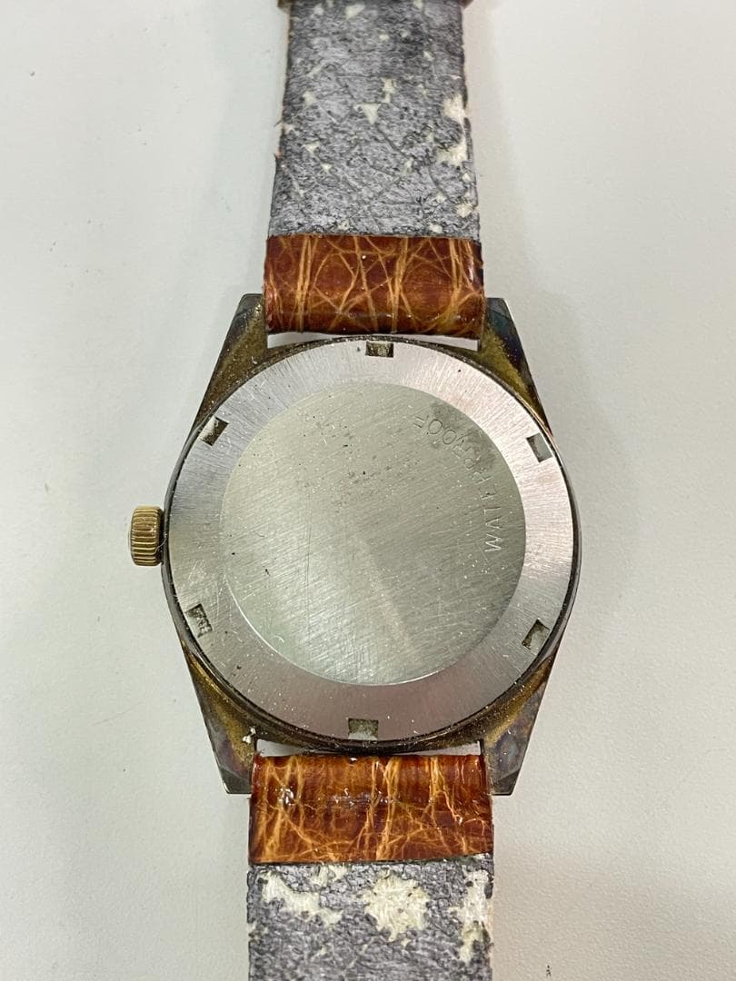 ◆OMEGA Geneve 自動巻き デイト表示 ゴールド 腕時計　08231