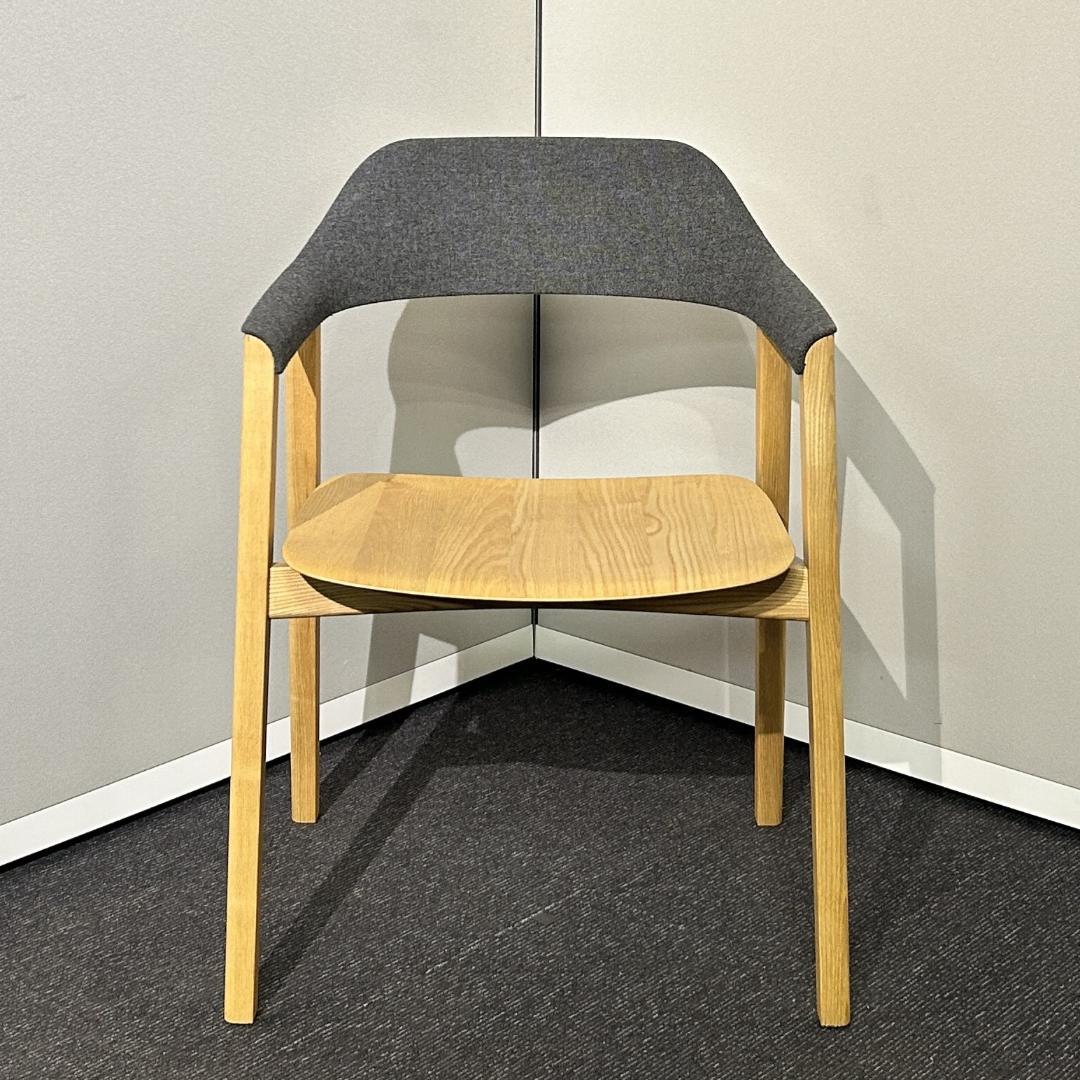 カンディハウス 木製 ダイニングチェア テンダイニング グレー