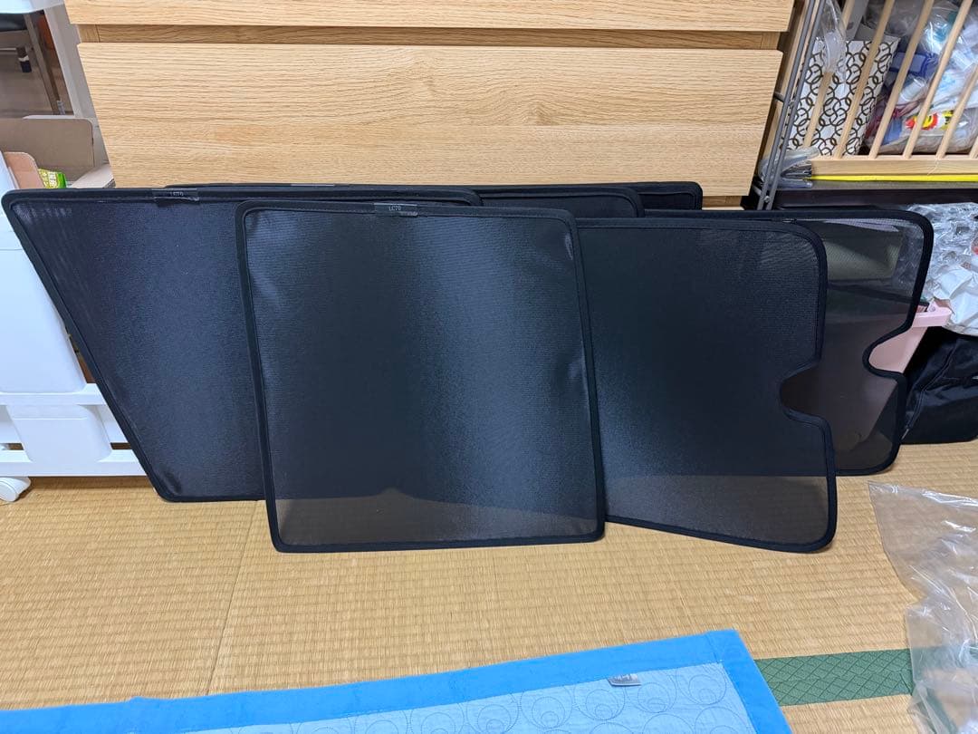 激レア！ランクル70再再販用マグネット式サンシェード8枚セット